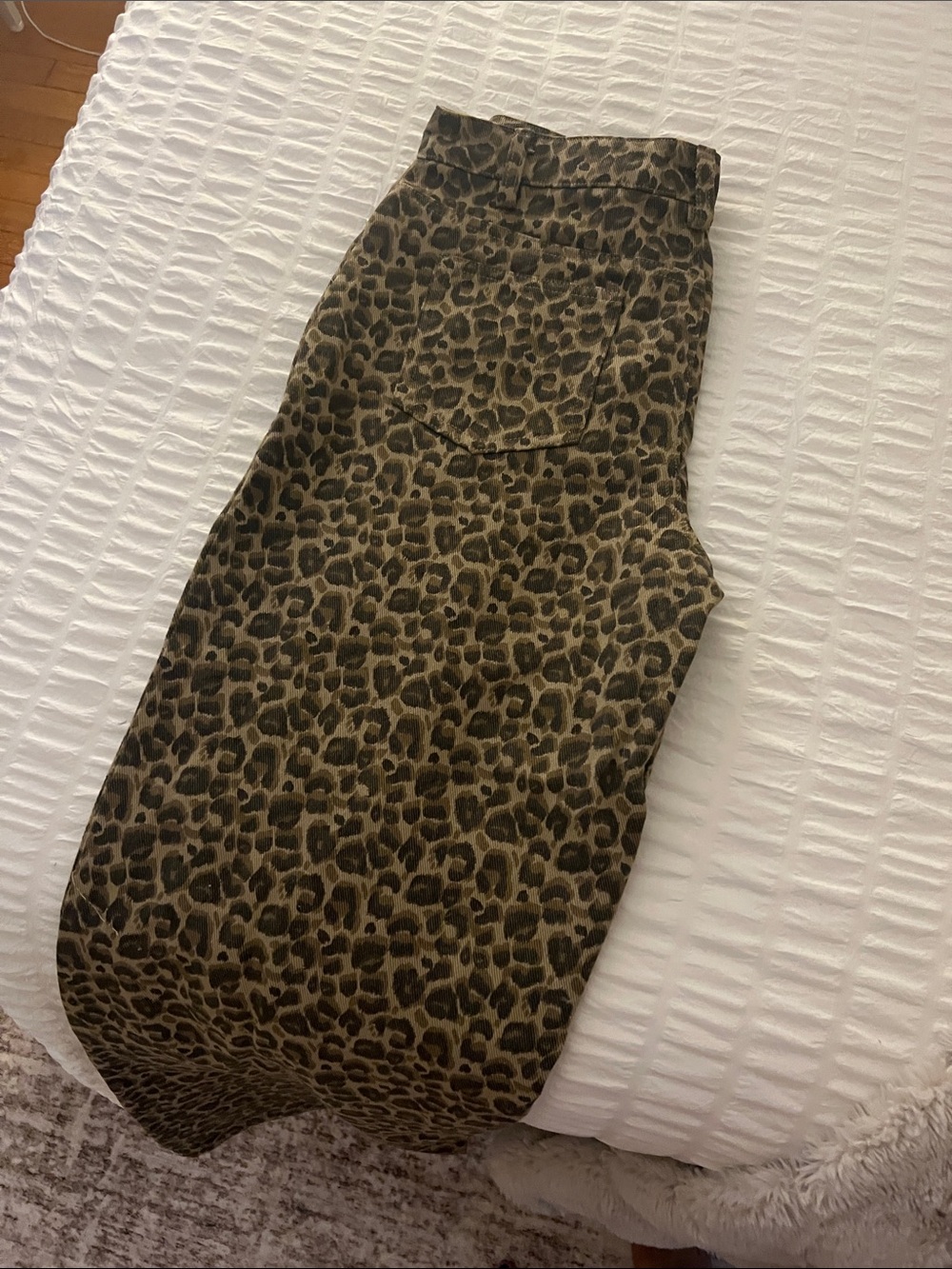 Pink Lily Leopard Pants